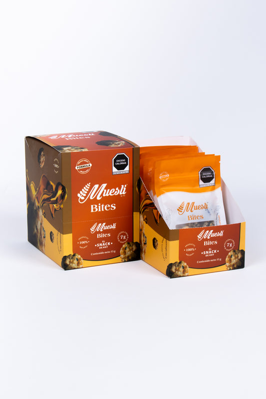 Muesli Bites - 10 Cajas